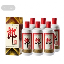 郎牌 郎酒 郎酒 郎牌郎酒 酱香型白酒 53度 500ml*6瓶 整箱装